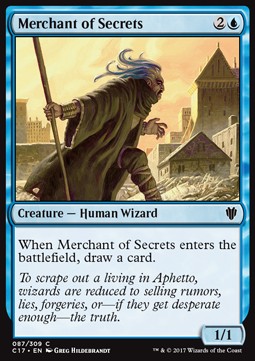 Merchant of Secrets - Commander 2017 (Common) [C17-87]