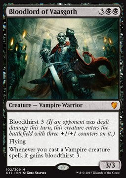 Bloodlord of Vaasgoth - Commander 2017 (Mythic) [C17-102]