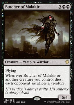 Butcher of Malakir - Commander 2017 (Rare) [C17-103]