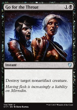 Go for the Throat - Commander 2017 (Uncommon) [C17-114]
