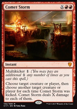 Comet Storm - Commander 2017 (Mythic) [C17-132]