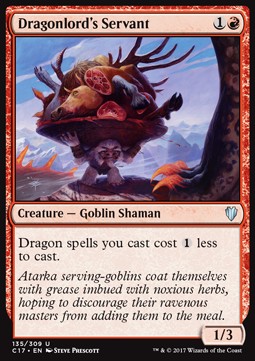 Dragonlord's Servant - Commander 2017 (Uncommon) [C17-135]