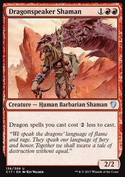 Dragonspeaker Shaman - Commander 2017 (Uncommon) [C17-136]