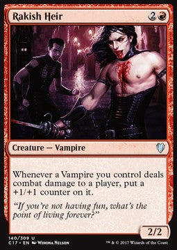 Rakish Heir - Commander 2017 (Uncommon) [C17-140]