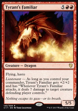 Tyrant's Familiar - Commander 2017 (Rare) [C17-143]