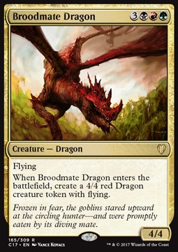 Broodmate Dragon - Commander 2017 (Rare) [C17-165]