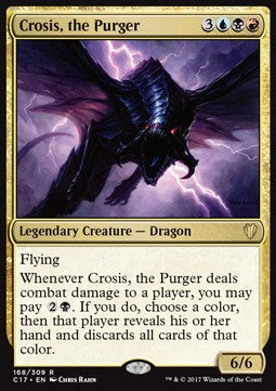 Crosis, the Purger - Commander 2017 (Rare) [C17-168]