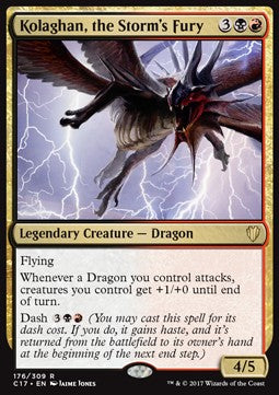 Kolaghan, the Storm's Fury - Commander 2017 (Rare) [C17-176]