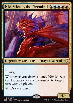 Niv-Mizzet, the Firemind - Commander 2017 (Rare) [C17-185]