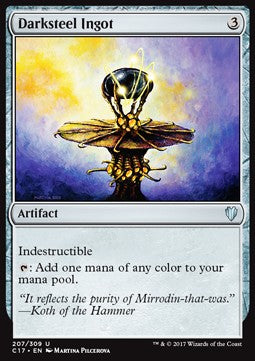 Darksteel Ingot - Commander 2017 (Uncommon) [C17-207]