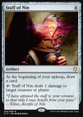 Staff of Nin - Commander 2017 (Rare) [C17-224]