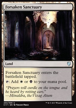 Forsaken Sanctuary - Commander 2017 (Uncommon) [C17-250]