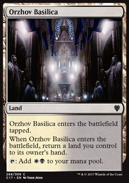 Orzhov Basilica - Commander 2017 (Common) [C17-268]