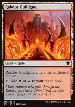 Rakdos Guildgate - Commander 2017 (Common) [C17-271]