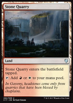 Stone Quarry - Commander 2017 (Uncommon) [C17-282]