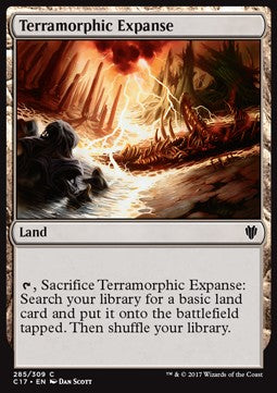 Terramorphic Expanse - Commander 2017 (Common) [C17-285]