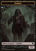 Zombie Token (B 2/2) / Gold Token - Commander 2017 (Token) [C17-T 05/10]