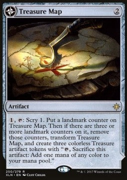 Treasure Map / Treasure Cove - Ixalan (Rare) [XLN-250]