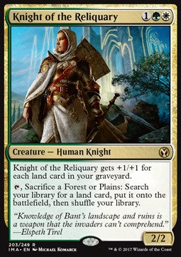 Knight of the Reliquary - Iconic Masters (Rare) [IMA-203]