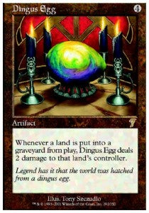 Dingus Egg - Seventh Edition (Rare) [7ED-292]