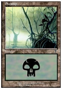 Swamp (V.1) - Seventh Edition (Land) [7ED-346]
