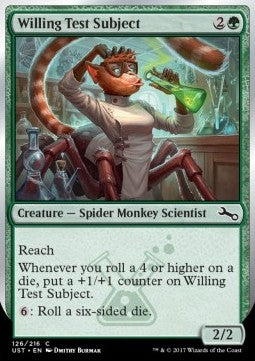 Willing Test Subject - Unstable (Common) [UST-126]