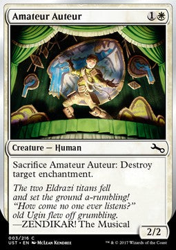 Amateur Auteur (V.2) - Unstable (Common) [UST-3]