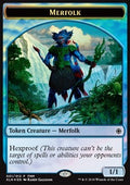 Merfolk Token (U 1/1 Hexproof) / Treasure Token - Friday Night Magic Promos (Token) [FNM-2018-01]