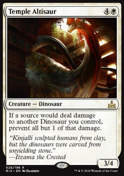 Temple Altisaur - Rivals of Ixalan (Rare) [RIX-28]