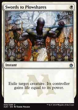 Swords to Plowshares - Masters 25 (Uncommon) [A25-35]