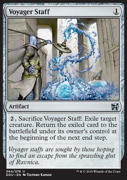 Voyager Staff - Duel Decks: Elves vs. Inventors (Uncommon) [DDU-64]