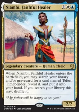 Niambi, Faithful Healer - Dominaria (Rare) [DOM-272]