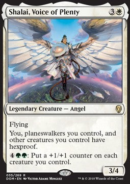Shalai, Voice of Plenty - Dominaria (Rare) [DOM-35]