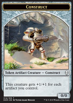 Construct Token (Artifact 0/0) - Dominaria (Token) [DOM-T14]