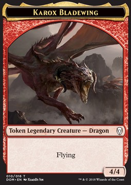 Karox Bladewing Token - Dominaria (Token) [DOM-T10]
