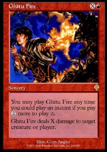Ghitu Fire - Invasion (Rare) [INV-144]