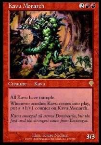 Kavu Monarch - Invasion (Rare) [INV-149]