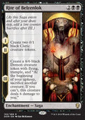 Rite of Belzenlok - Dominaria (Rare) [DOM-102]
