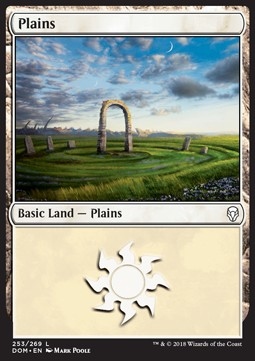 Plains (V.4) - Dominaria (Land) [DOM-253]