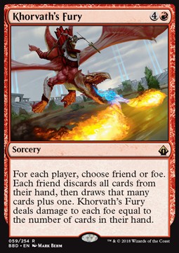 Khorvath's Fury - Battlebond (Rare) [BBD-59]
