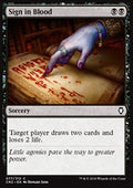 Sign in Blood - Commander Anthology II (Common) [CM2-77]