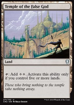 Temple of the False God (V.1) - Commander Anthology II (Uncommon) [CM2-271]