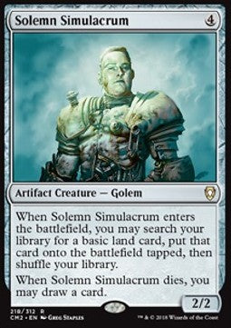 Solemn Simulacrum (V.1) - Commander Anthology II (Rare) [CM2-218]