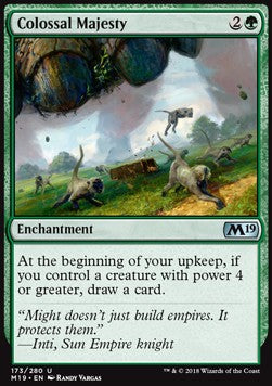 Colossal Majesty - Core 2019 (Uncommon) [M19-173]
