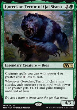 Goreclaw, Terror of Qal Sisma - Core 2019 (Rare) [M19-186]