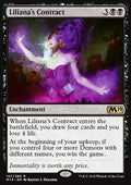 Liliana's Contract - Core 2019 (Rare) [M19-107]