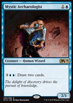 Mystic Archaeologist - Core 2019 (Rare) [M19-63]