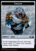 Ajani, Adversary of Tyrants Emblem - Core 2019 (Token) [M19-T15]