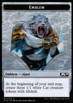 Ajani, Adversary of Tyrants Emblem - Core 2019 (Token) [M19-T15]
