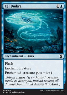 Eel Umbra - Commander 2018 (Common) [C18-89]